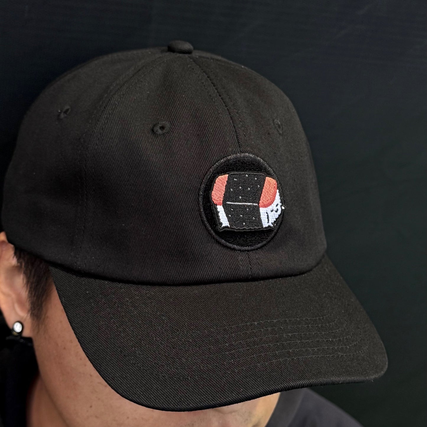 Spam Musubi Embroidered Velcro Patch