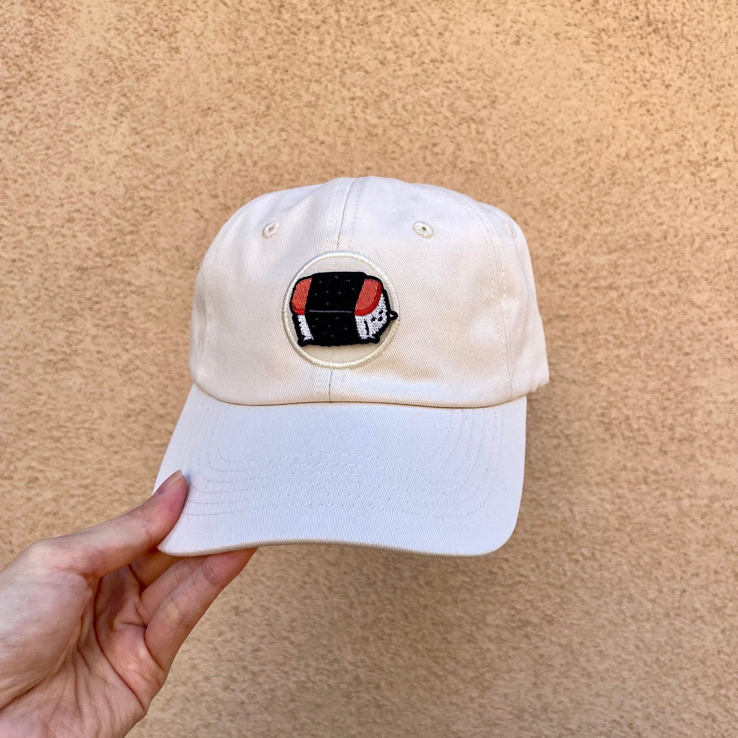 Spam Musubi Embroidered Velcro Patch