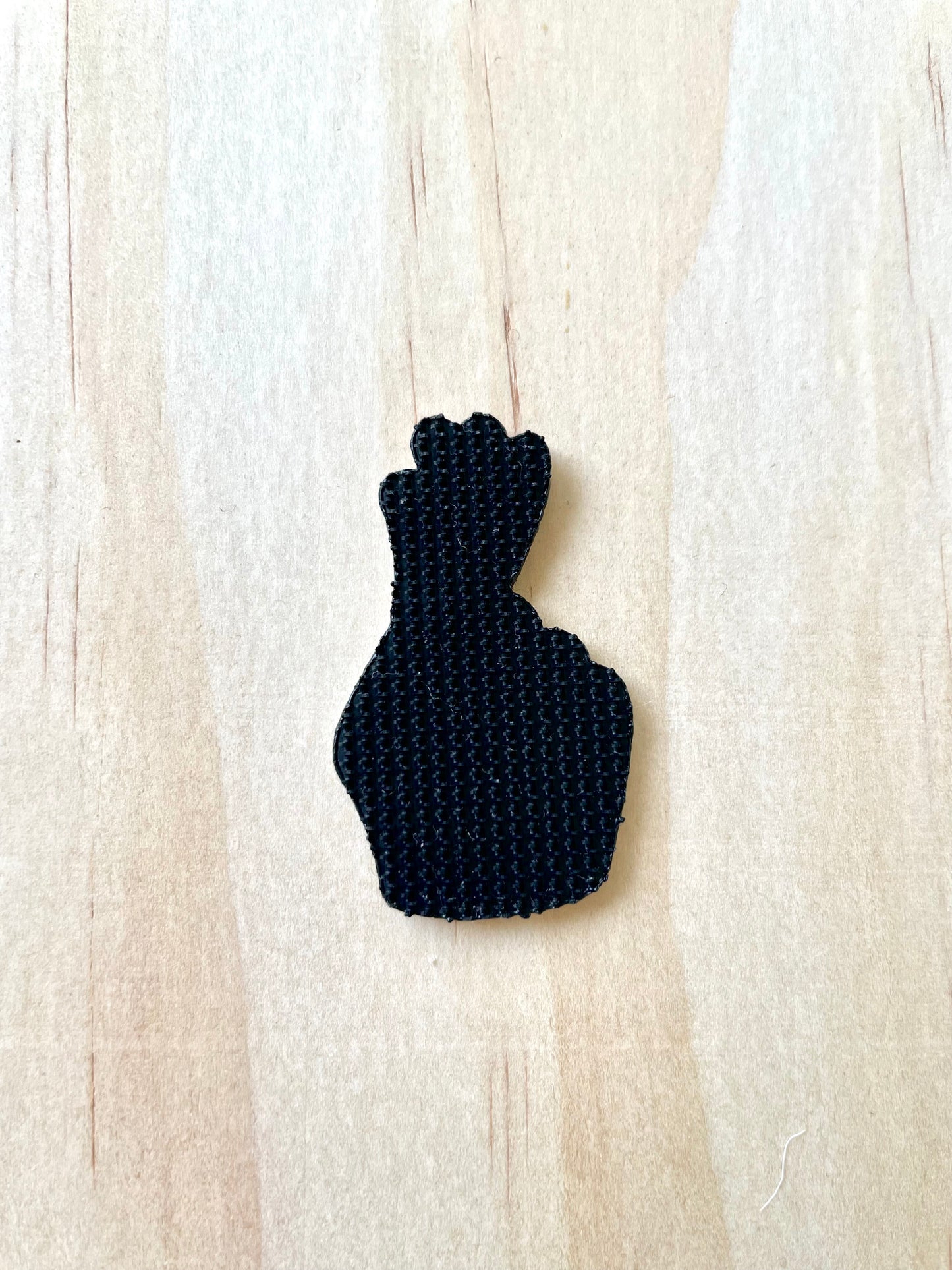 Korean Finger Heart Velcro Patch