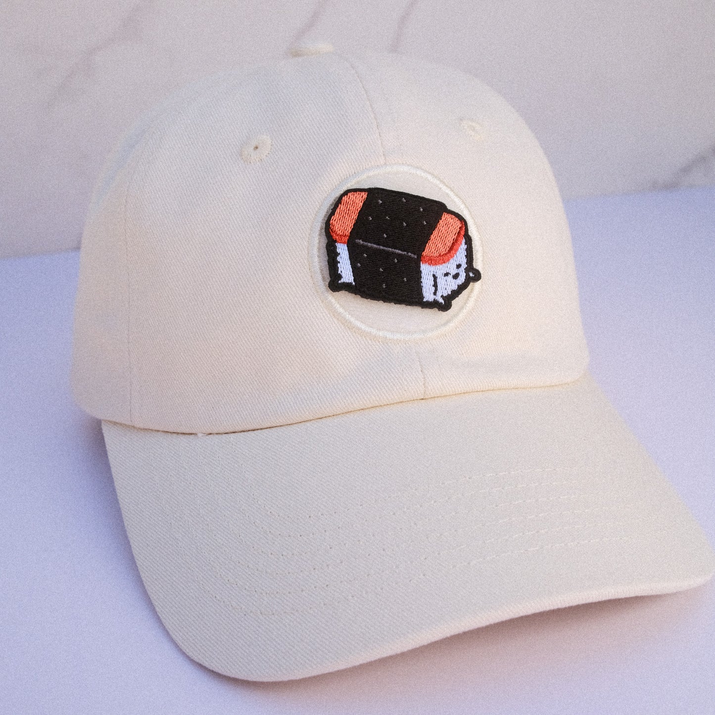 Spam Musubi Embroidered Velcro Patch
