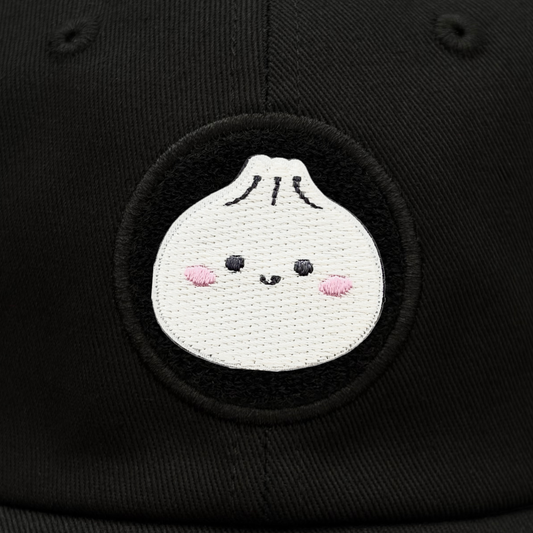 Dumpling Xiao Long Bao Embroidered Hook and Loop Patch 2.0