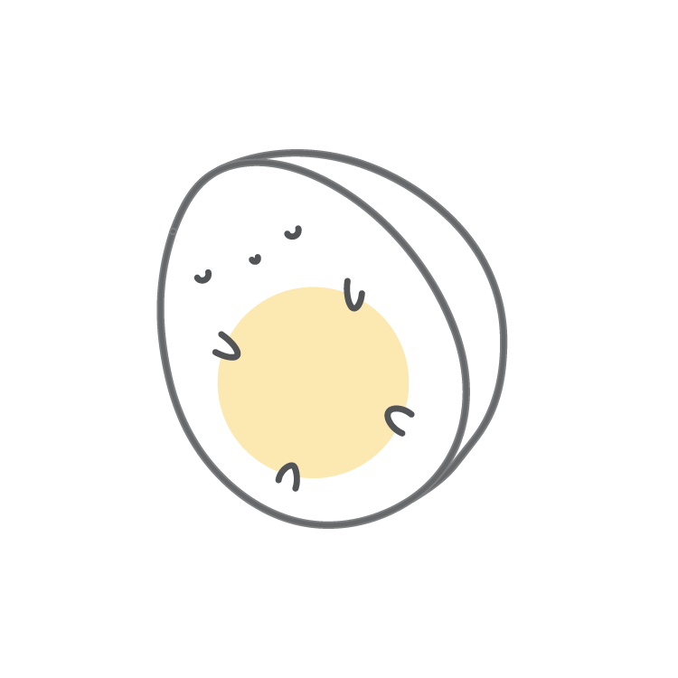 Boiled Egg Velcro Patch