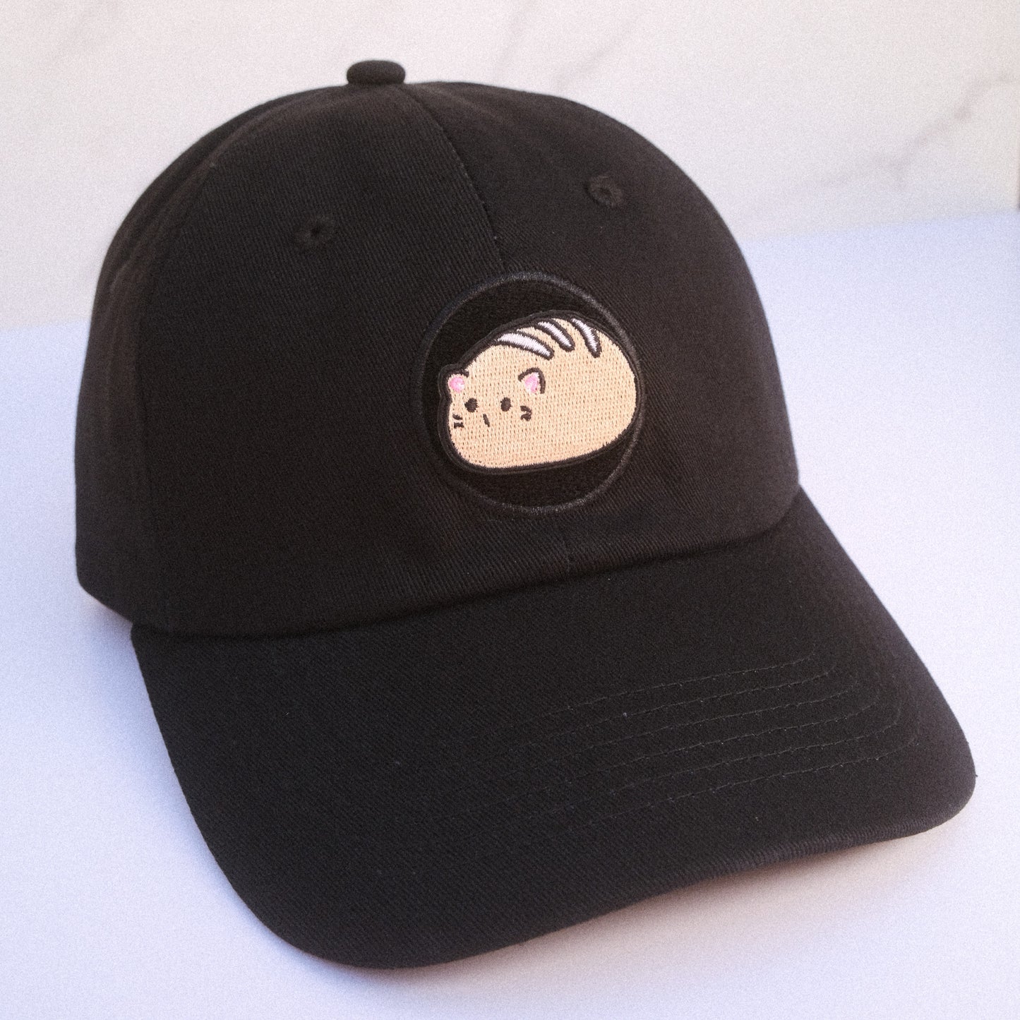 Cat Loaf Embroidered Velcro Patch